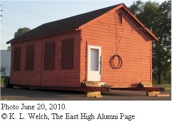 One-room schoolhouse, photographed June 20, 2010, (c) K.L. Welch, The East High Alumni Page