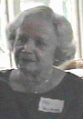 Mrs. Lilburne Vollmer at a reunion in
1999