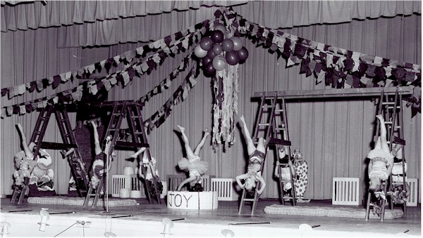 Acrobatics in kindergarten