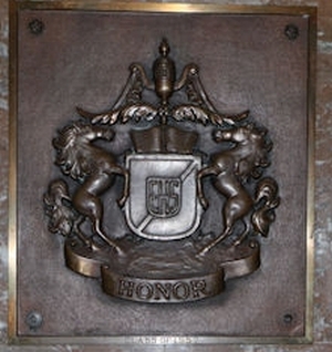East High School crest