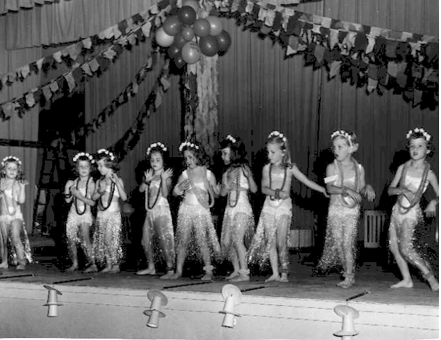 Class of 1968 kindergarten hula