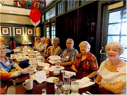 East High Class of 1955 60-year Reunion Dinner, June 5, 2015