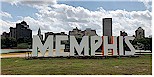 Memphis sign at Mud Island Park